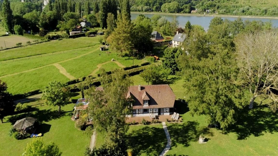 Vila Les Mouettes - La Paix Du Bord De Seine Berville-sur-Seine Exteriér fotografie